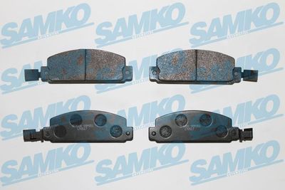 5SP051 SAMKO Комплект тормозных колодок, дисковый тормоз