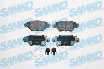 5SP1227 SAMKO Комплект тормозных колодок, дисковый тормоз