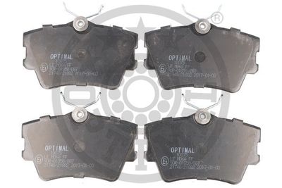 10075 OPTIMAL Комплект тормозных колодок, дисковый тормоз