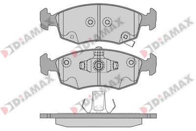 N09615 DIAMAX Комплект тормозных колодок, дисковый тормоз