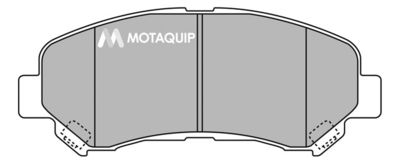 LVXL1360 MOTAQUIP Комплект тормозных колодок, дисковый тормоз