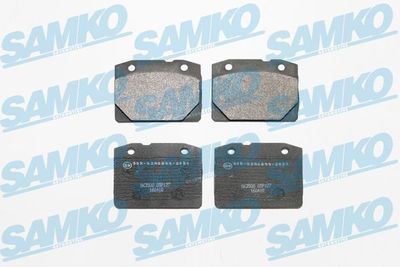5SP127 SAMKO Комплект тормозных колодок, дисковый тормоз