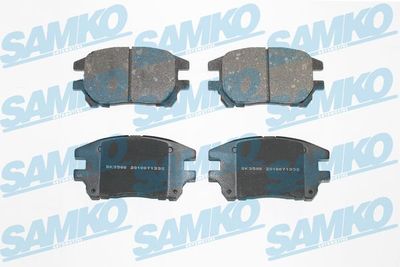 5SP1332 SAMKO Комплект тормозных колодок, дисковый тормоз