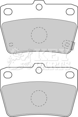 KBP1804 KEY PARTS Комплект тормозных колодок, дисковый тормоз