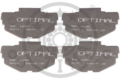 12033 OPTIMAL Комплект тормозных колодок, дисковый тормоз
