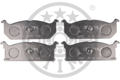 9402 OPTIMAL Комплект тормозных колодок, дисковый тормоз