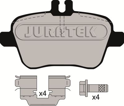 JCP8134 JURATEK Комплект тормозных колодок, дисковый тормоз