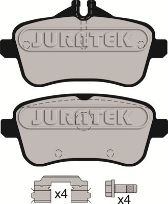 JCP8198 JURATEK Комплект тормозных колодок, дисковый тормоз