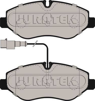 JCP019 JURATEK Комплект тормозных колодок, дисковый тормоз