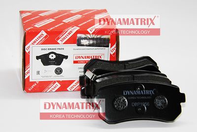 DBP1956 DYNAMATRIX Комплект тормозных колодок, дисковый тормоз