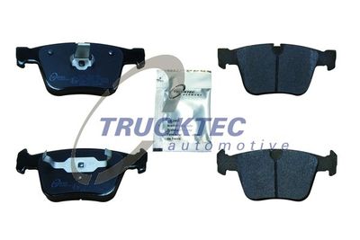 0235430 TRUCKTEC AUTOMOTIVE Комплект тормозных колодок, дисковый тормоз