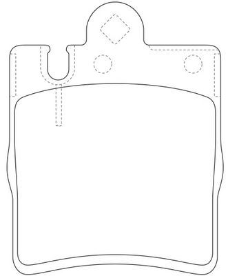FP0873 FIT Комплект тормозных колодок, дисковый тормоз