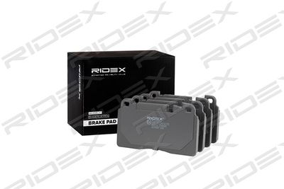 402B0869 RIDEX Комплект тормозных колодок, дисковый тормоз