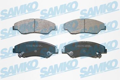 5SP1053 SAMKO Комплект тормозных колодок, дисковый тормоз