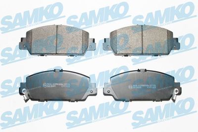 5SP1886 SAMKO Комплект тормозных колодок, дисковый тормоз