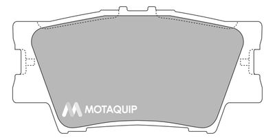 LVXL1307 MOTAQUIP Комплект тормозных колодок, дисковый тормоз