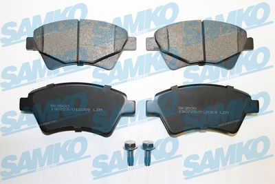 5SP2059 SAMKO Комплект тормозных колодок, дисковый тормоз