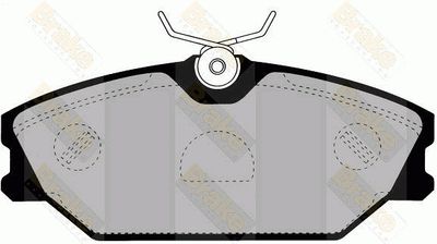 PA1297 Brake ENGINEERING Комплект тормозных колодок, дисковый тормоз