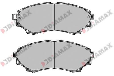 N09705 DIAMAX Комплект тормозных колодок, дисковый тормоз