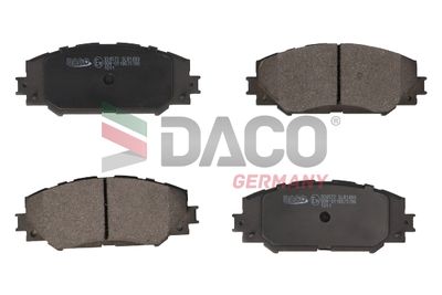 324577 DACO Germany Комплект тормозных колодок, дисковый тормоз