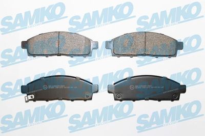 5SP1319 SAMKO Комплект тормозных колодок, дисковый тормоз