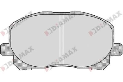N09748 DIAMAX Комплект тормозных колодок, дисковый тормоз