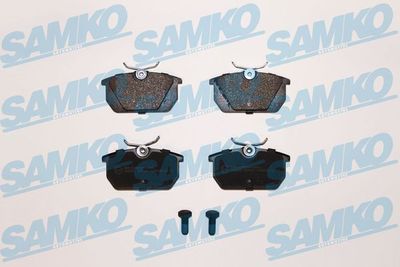 5SP101 SAMKO Комплект тормозных колодок, дисковый тормоз