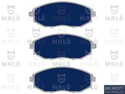 1051047 AKRON-MALÒ Комплект тормозных колодок, дисковый тормоз