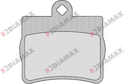 N09145 DIAMAX Комплект тормозных колодок, дисковый тормоз