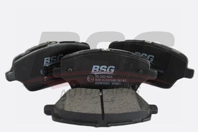 BSG30200037 BSG Комплект тормозных колодок, дисковый тормоз