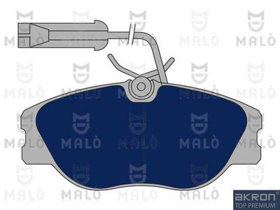 1050411 AKRON-MALÒ Комплект тормозных колодок, дисковый тормоз