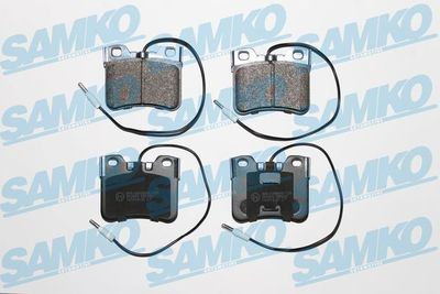 5SP283 SAMKO Комплект тормозных колодок, дисковый тормоз