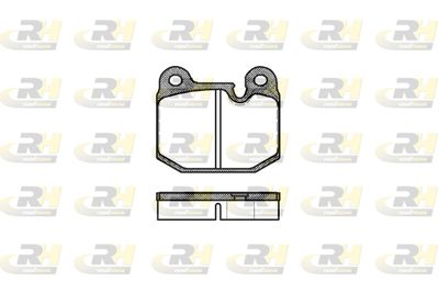 201410 ROADHOUSE Комплект тормозных колодок, дисковый тормоз