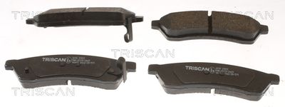 811021012 TRISCAN Комплект тормозных колодок, дисковый тормоз