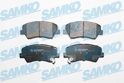 5SP1753 SAMKO Комплект тормозных колодок, дисковый тормоз