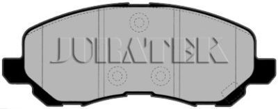 JCP1621 JURATEK Комплект тормозных колодок, дисковый тормоз