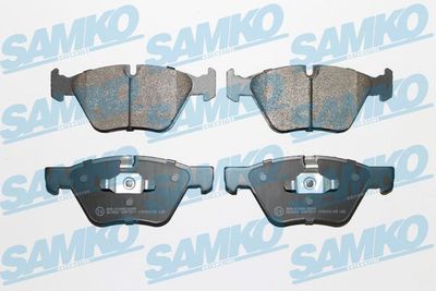 5SP1511 SAMKO Комплект тормозных колодок, дисковый тормоз