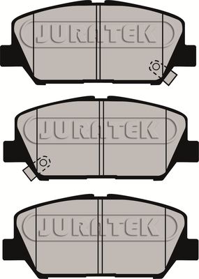 JCP8081 JURATEK Комплект тормозных колодок, дисковый тормоз