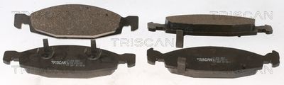 811080527 TRISCAN Комплект тормозных колодок, дисковый тормоз