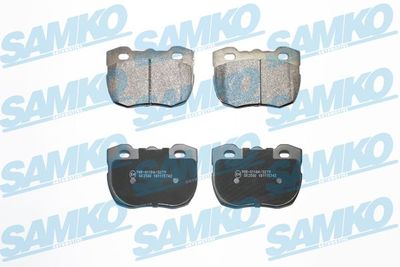 5SP742 SAMKO Комплект тормозных колодок, дисковый тормоз