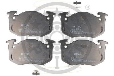 BP09397 OPTIMAL Комплект тормозных колодок, дисковый тормоз