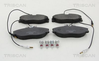 811010600 TRISCAN Комплект тормозных колодок, дисковый тормоз