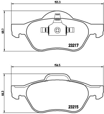 FK20241 KAISHIN Комплект тормозных колодок, дисковый тормоз