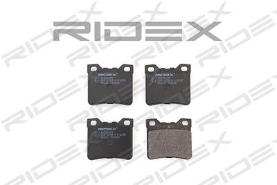 402B0095 RIDEX Комплект тормозных колодок, дисковый тормоз