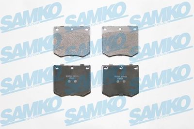 5SP126 SAMKO Комплект тормозных колодок, дисковый тормоз