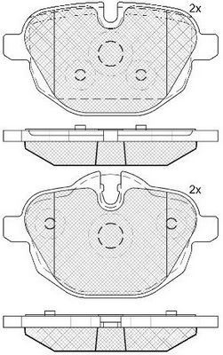FP1473 FIT Комплект тормозных колодок, дисковый тормоз