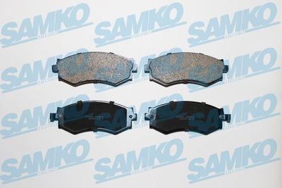 5SP563 SAMKO Комплект тормозных колодок, дисковый тормоз
