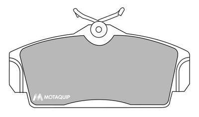 LVXL339 MOTAQUIP Комплект тормозных колодок, дисковый тормоз