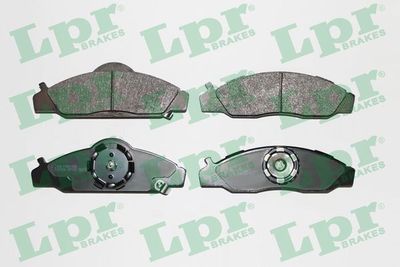 05P1437 LPR Комплект тормозных колодок, дисковый тормоз