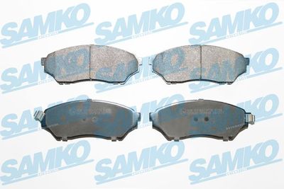 5SP819 SAMKO Комплект тормозных колодок, дисковый тормоз